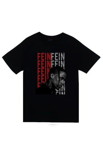 fame-stoned Travis Scott Baskılı Unisex %100 Pamuk Siyah T-shirt