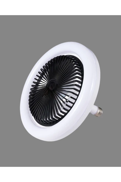 Hzr Fanlı Uzaktan Kumandalı Led Ampul E27 30w