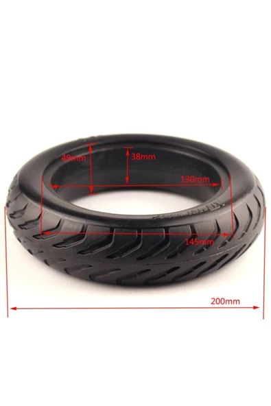 Xiaomi 8.5 Inç Patlamaz Dolgu Lastik (SOFT DRİVE) - 2