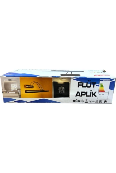 6W FLÜT APLİK KROM BEYAZ - 4