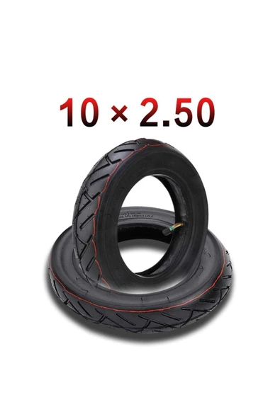 Elektrikli Sooter 10*2.5 Inç Dış Lastik - Resim 3