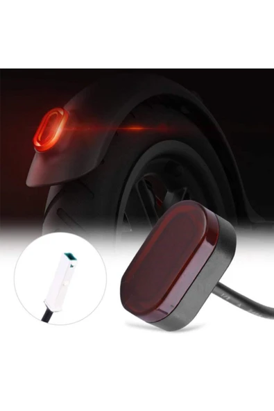 Elektrikli Scooter Arka Fren Stop Ve Uyarı Lambası Xıaomı - M365 - Pro - M187 Escooter ürün görseli