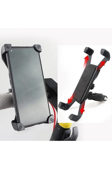 Elektrikli scooter plastik telefon tutucu - Resim 2