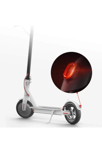 Elektrikli Scooter Arka Fren Stop Ve Uyarı Lambası Xıaomı - M365 - Pro - M187 Escooter - Resim 4