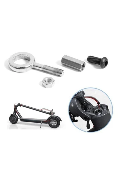 M365 M365pro Elektrikli Scooter Için Mil Menteşe Kilitleme Civata