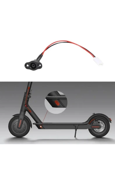 Elektrikli Scooter Şarj Portu - Resim 4