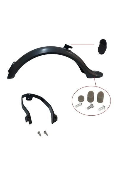 Elektrikli Scooter Xiaomi M365-pro Çamurluk Seti - 2
