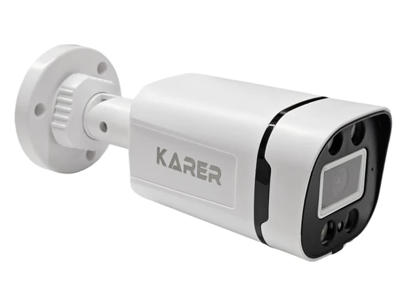 ExitCam 8 Kameralı 5MP Renkli Gece Görüşlü Ses Kayıtlı Güvenlik Kamerası Seti 320GB HDD - 4