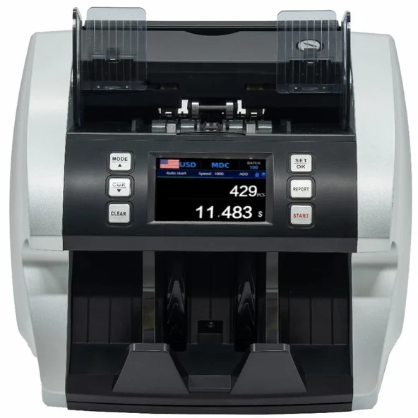 Sigma Bmt Profesyonel Para Sayma Makinesi 12 Ülkeli Müşteri Ekranı