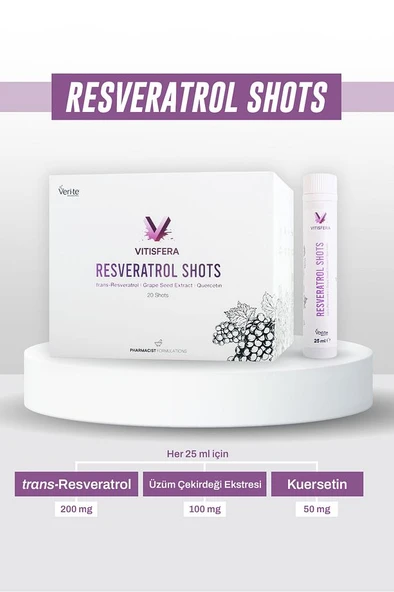 Vitisfera Resveratrol 25 ml 20 Shot
