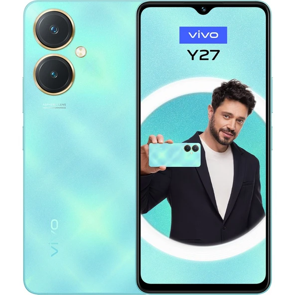 Vivo Y27 128 GB 6 GB Ram (Vivo Türkiye Garantili) Turkuaz - 4