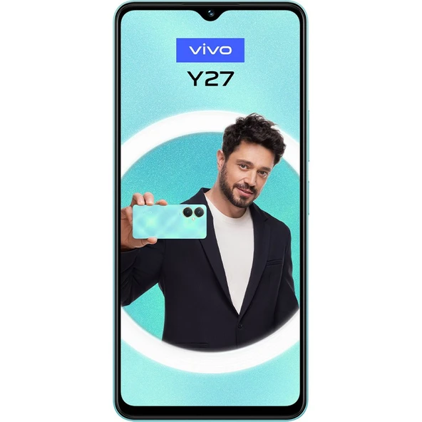 Vivo Y27 128 GB 6 GB Ram (Vivo Türkiye Garantili) Turkuaz