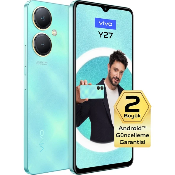 Vivo Y27 128 GB 6 GB Ram (Vivo Türkiye Garantili) Turkuaz - 2