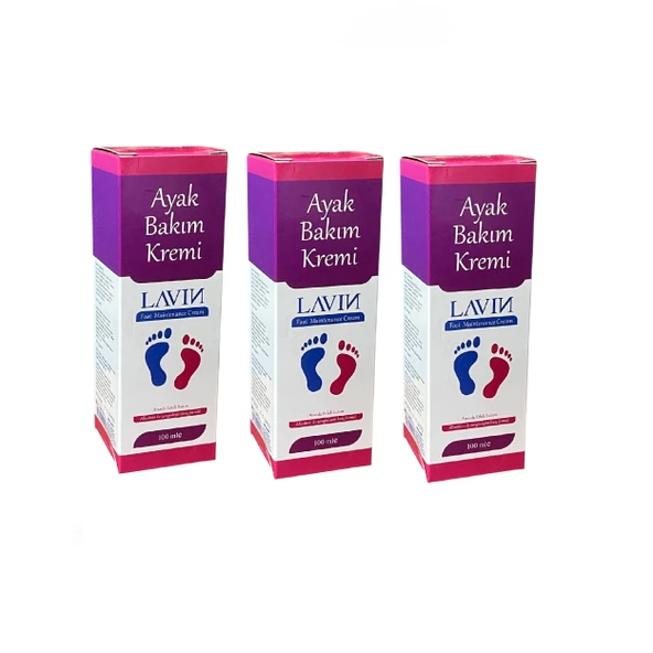 Ayak Bakım Kremi/ Foot Mainterance Cream 100 ml, 3 Adet DVD Lokman Aktar