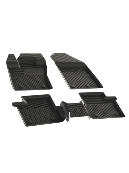 Sahler Fıat Egea Cross 2020+ Uyumlu 4.5D Premium Havuzlu Oto Paspas ve Liner Marka 3D Bagaj Havuzu - 4