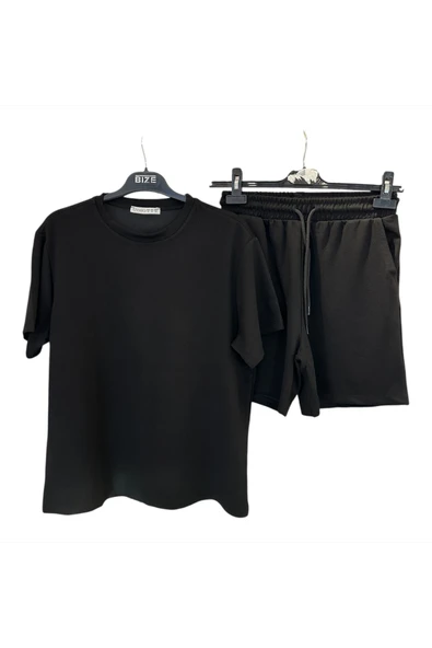 9008 DÜZ TİŞÖRT ŞORT TAKIM