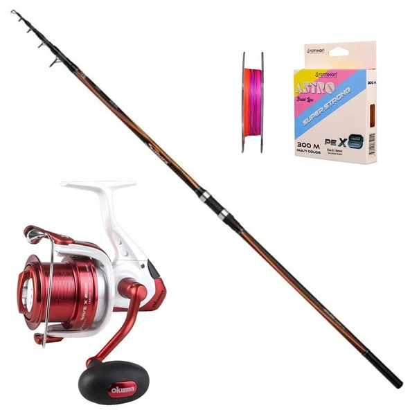 Shimano Sonora 420cm - Okuma Wave X-8000 Surf Olta Seti ürün görseli