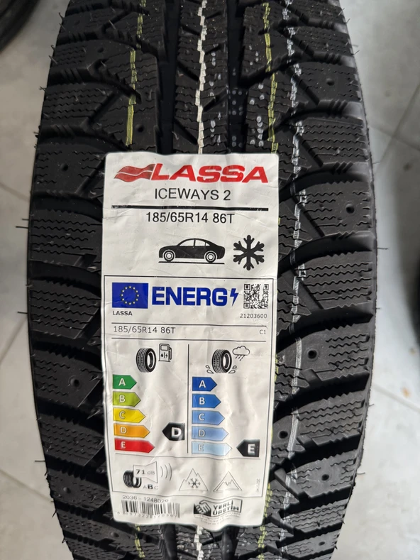 LASSA / 185/65R14 (ICEWAYS 2) 2024 KIŞ LASTİĞİ ürün görseli