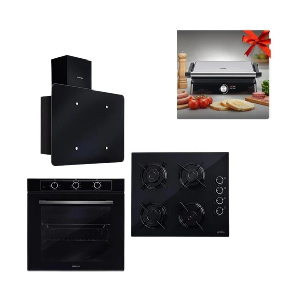 OPTİMUM ANKASTRE SET - TOST MAKİNESİ HEDİYELİ