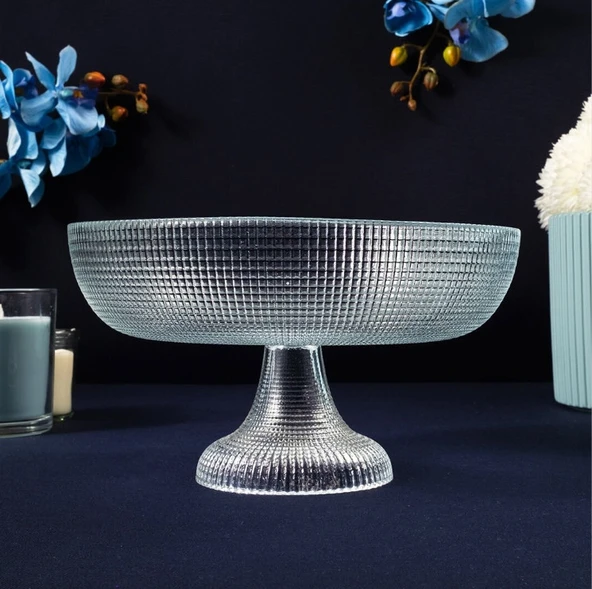 Fecra Loren Ayaklı Kase Natürel - 4