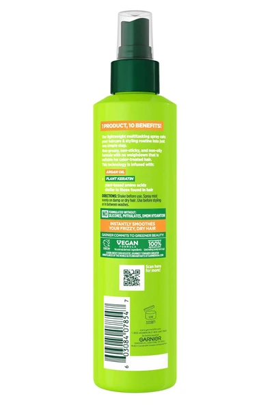 Garnier Fructis Sleek & Shine 10 Etki 1 Arada Durulanmayan Saç Spreyi 239ML - 2