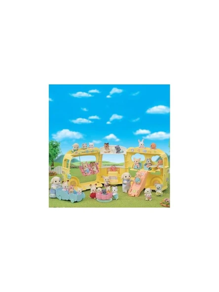 Adore Oyuncak Sylvanian Families Gökkuşağı Anaokulu Otobüsü 5744 - 2