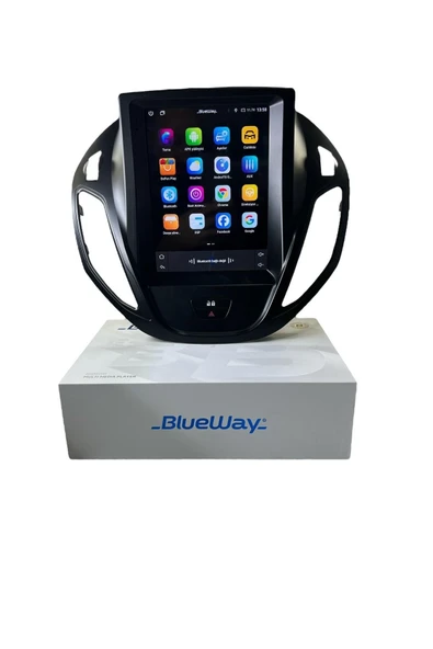 FORD COURİER 2013-2023 BLUEWAY 8-128 TESLA TAM PROFESYONEL OEM MULTİMEDİA - 2