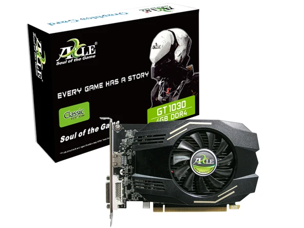 AXLE GEFORCE GT1030 4GB DDR4 64BİT (AX-GT1030/4GD4P4DI) - 2