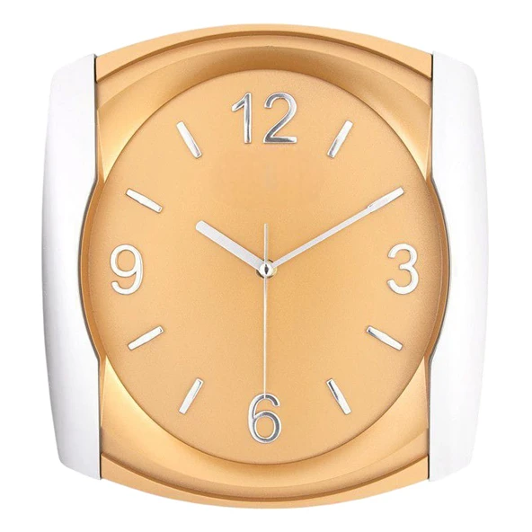 Girist Modern Duvar Saati Gold - 2
