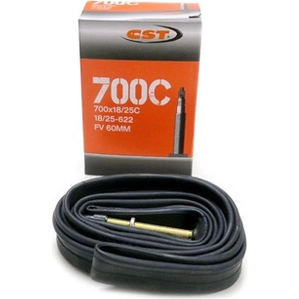 CST 700X18 25C 18-25  FV 60MM İÇ LASTİK İNCE SİBOB KUTULU