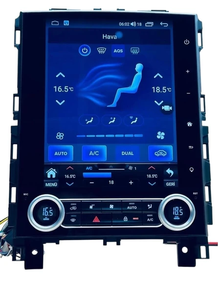 RENAULT MEGANE 4 DİJİTAL REİSS 6-64 TESLA (PRO) FANLI OEM MULTİMEDİA - Resim 2