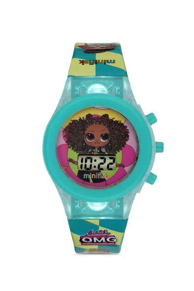 Miniflak LOL Surprise! Lisanslı OMG7003 Turkuaz Işıklı Çocuk Saati ürün görseli