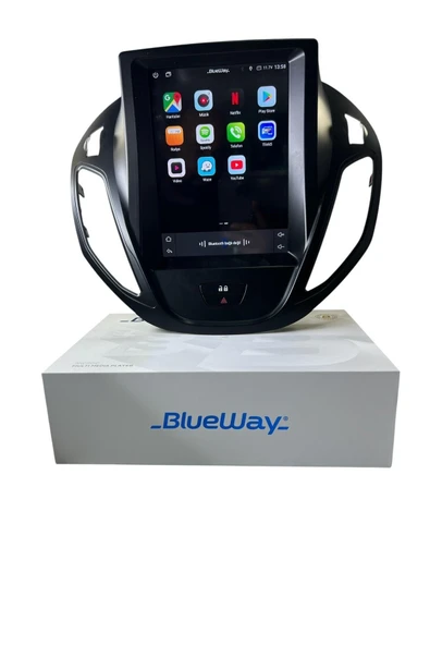 FORD COURİER 2013-2023 BLUEWAY 8-128 TESLA TAM PROFESYONEL OEM MULTİMEDİA - 3