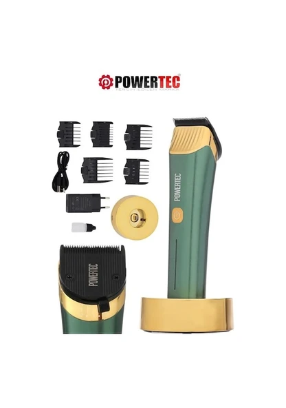 Powertec TR-9700 Profesyonel Saç Sakal Tıraş Makinesi