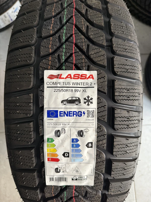 LASSA / 225/50R18 (COMPETUS WINTER 2+) 2024 KIŞ LASTİĞİ ürün görseli