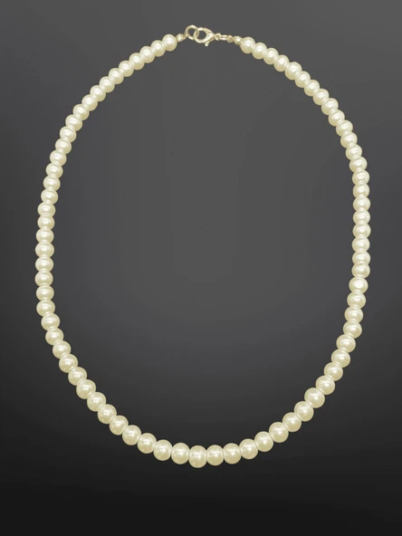 Asaletin Sembolü Vintage İnci Model Klasik Bijuteri Kolye | Asil ve Şık Tasarım, Vintage Dokunuş ürün görseli 1