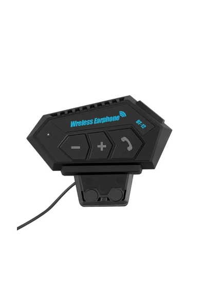 Bt12 Kask Kulaklık Bluetooth Motosiklet Kulaklık Interkom Motorsiklet Kulaklık - 13