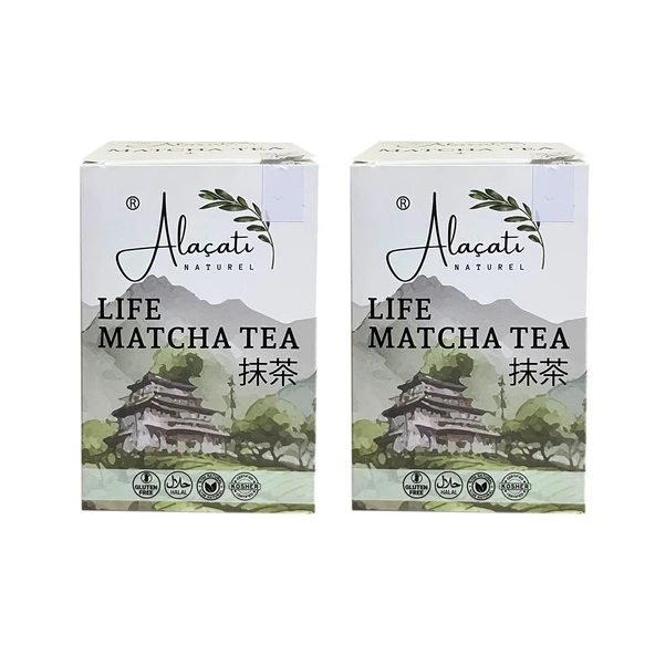 Alaçatı Natürel Life Matcha Tea 140 gr (7gr x 20 paket) x 2 Adet