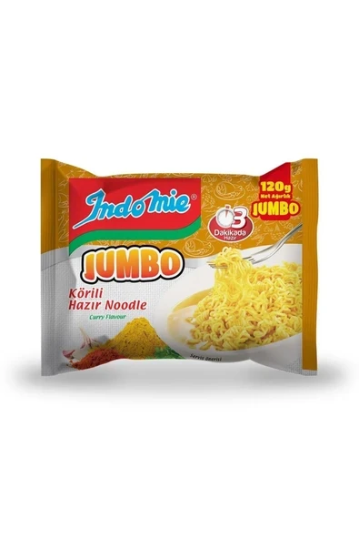 Indomie Jumbo Köri Çeşnili 120 gr
