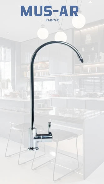 Krom Aç Kapa Arıtma Musluğu