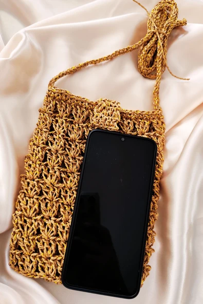 Doğa Işıltısı Mini Çanta - Resim 4