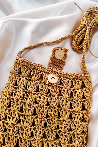 Doğa Işıltısı Mini Çanta - Resim 3