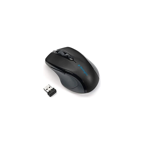 Kensington K72405EU Pro Fit Orta Boy Kablosuz Mouse Siyah