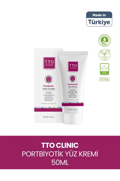 TTO CLINIC Postbiyotik Yüz Kremi 50 ml ürün görseli