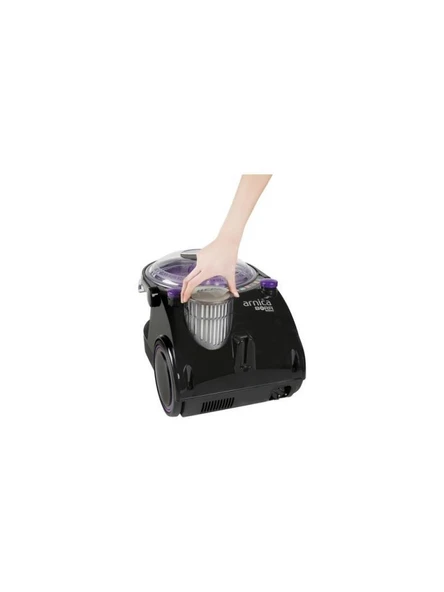 Arnica Bora ET11133 Su Filtreli Elektrikli Süpürge Siyah - 6