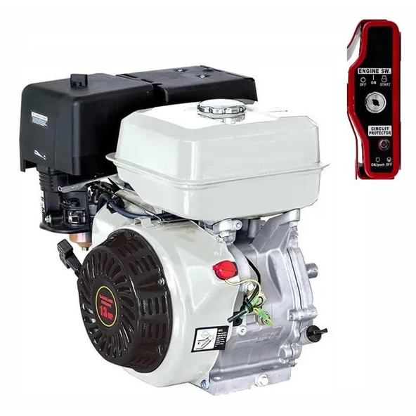 Gardenpro 188FE Benzinli Marşlı Motor 13 Hp GX390 - 1