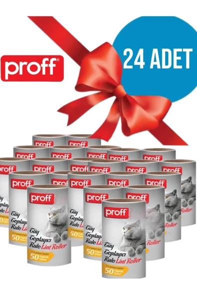 Tüy Toplayıcı 24 Lü Yedek Rulo (24X50 = 1200 YAPRAK)