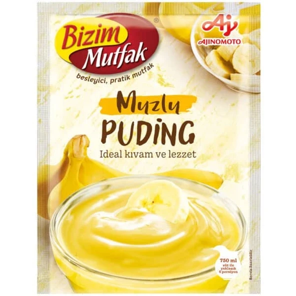 Bizim Mutfak Muzlu Puding 120gr ürün görseli 1
