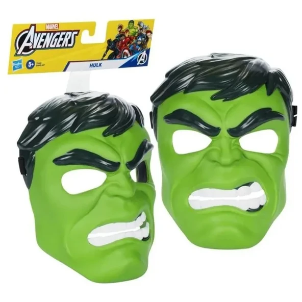 Marvel Avengers Maske C0482 Hulk | Rol Yapma Oyunu 5 Yaş ve üzeri Çocuklar İçin Süper Kahraman Oyun