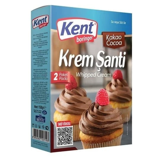 Kent Kakaolu Krem Şanti 150 Gr ürün görseli 1